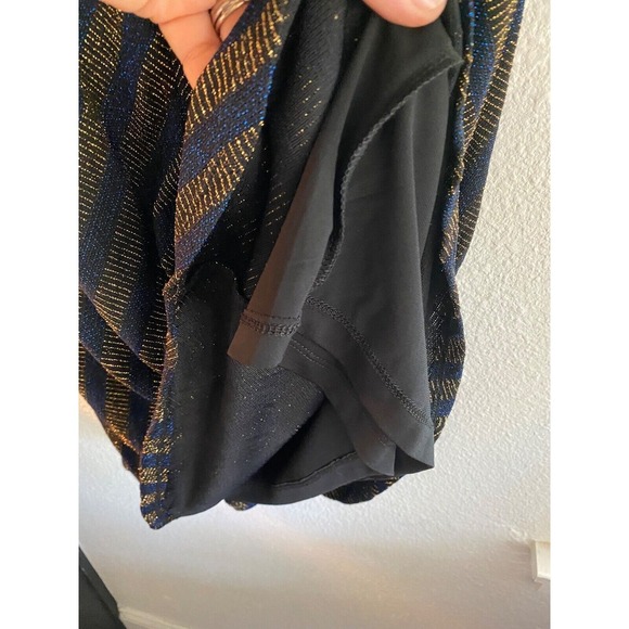 COSMOPOLITAN DRESS THE POPULATION Black Gold Small Trista Dress LBD NYE‎ - Picture 4 of 9